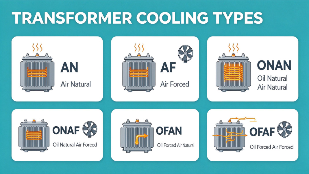 transformer cooling methods méthodes de refroidissement des transformateurs