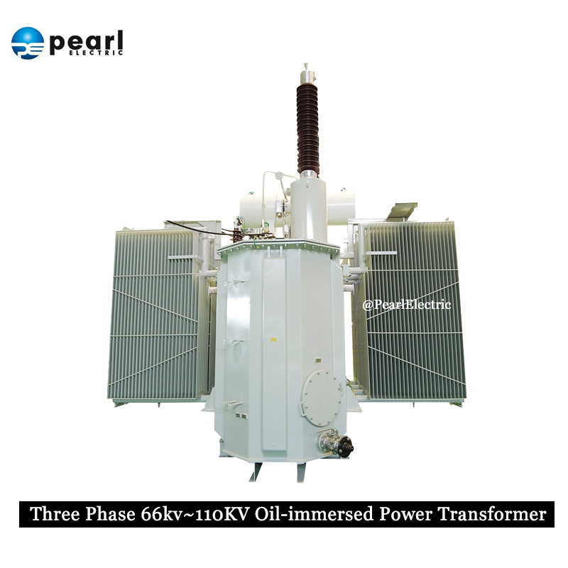 Transformateur de puissance refroidi par huile 66KV-110KV pour les solutions de sous-station industrielle et de réseau énergétique