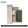 Transformateur monté sur tampon de cuivre 2000kva en type radial 