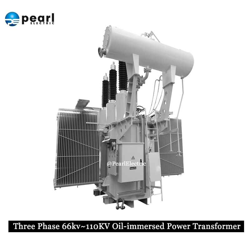 Transformateur de puissance refroidi par huile 66KV-110KV pour les solutions de sous-station industrielle et de réseau énergétique