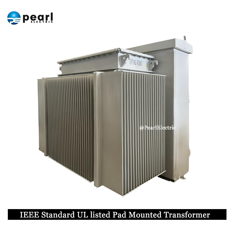 Transformateur monté sur tampon de cuivre 2000kva en type radial 