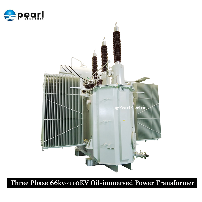 Transformateur de puissance refroidi par huile 66KV-110KV pour les solutions de sous-station industrielle et de réseau énergétique