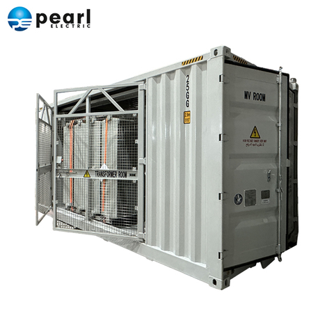 Sous-station compacte en trois phases