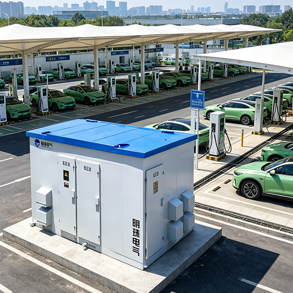 Sous-station de recharge pour véhicules électriques